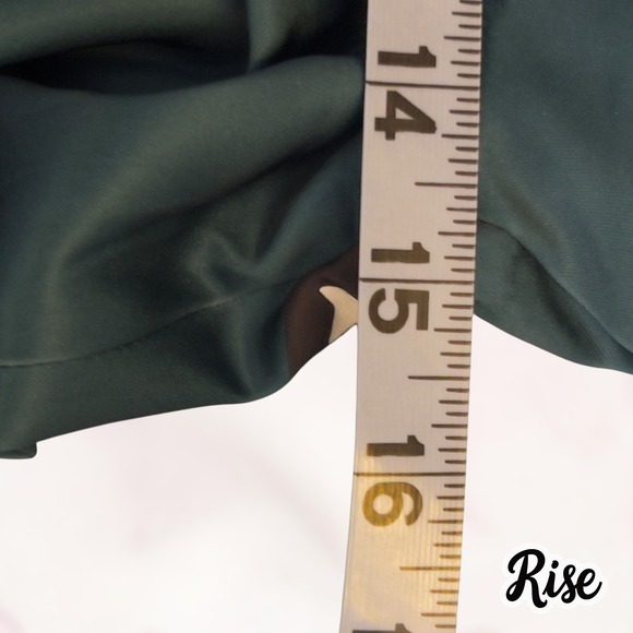 WKND CHASERS Chalk it Up 8 Ball Pants Wide Leg Palazzo Pants Teal Green Size 2XL - Picture 9 of 9